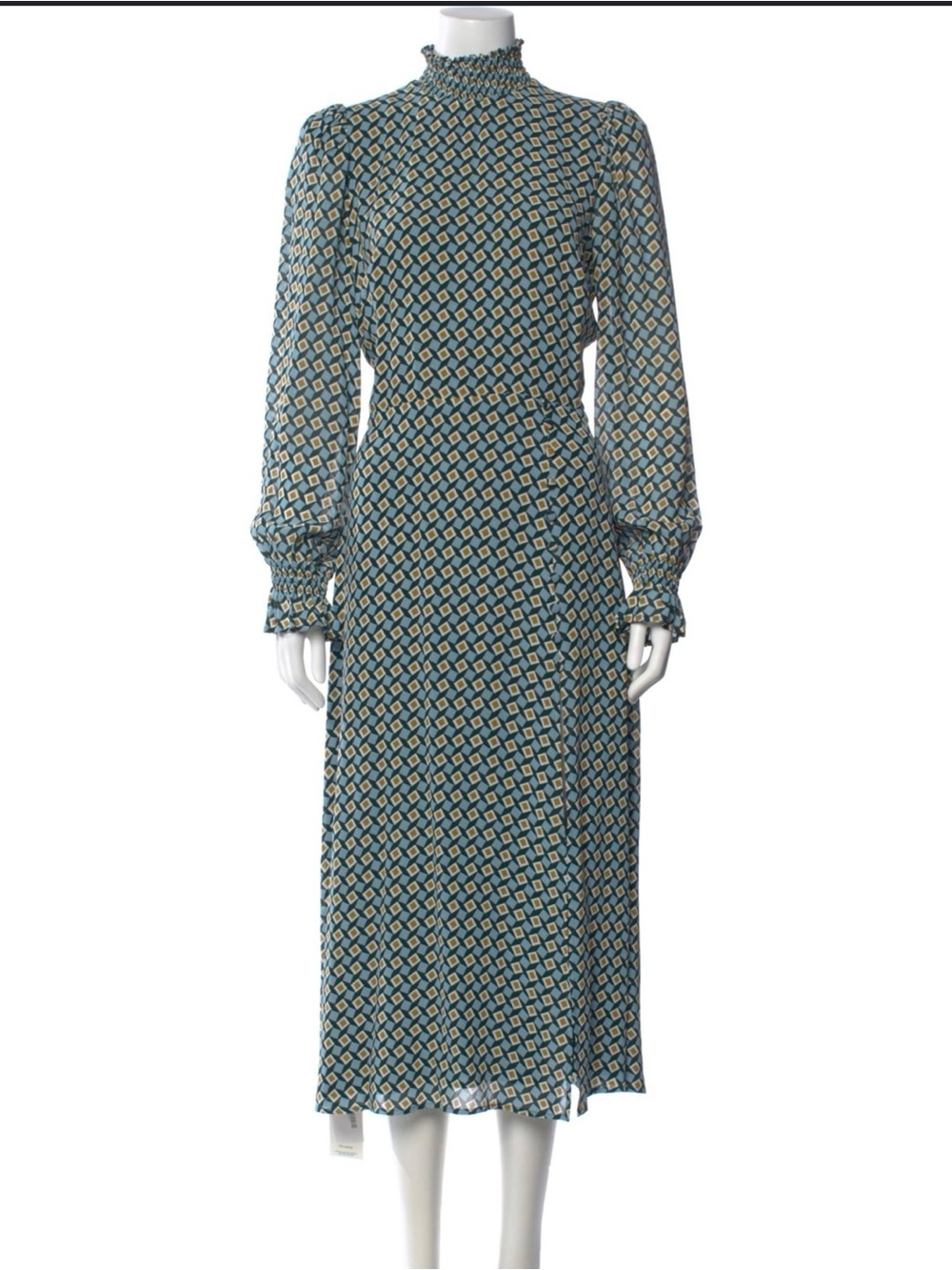 Reformation Printed Midi Length Dress